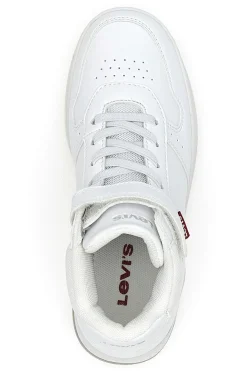 Sneakers mid bianche con strappo Levi's Kick Mid Se