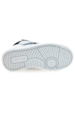 Sneakers mid bianche e blu con strappo Champion RD18 2 MID B PS