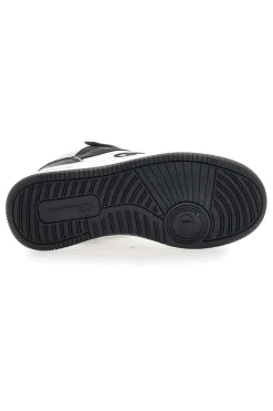 Sneakers mid bianche e nere con strappo Champion RD18 2 MID B PS