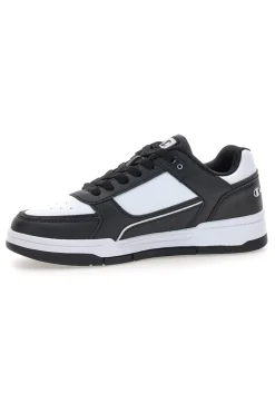 Sneakers mid bianche e nero con strappo Champion RD18 2 MID B PS