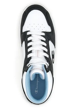 Sneakers Mid Cut Champion Rebound 2.0 Mid Bianche-Nere