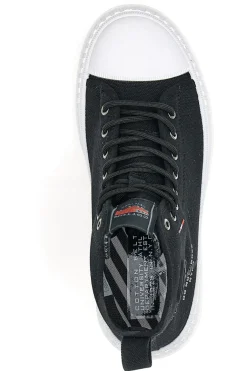 Sneakers Mid Cut Cotton Belt Dre Cvs Nere