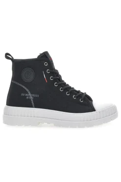 Sneakers Mid Cut Cotton Belt Dre Cvs Nere