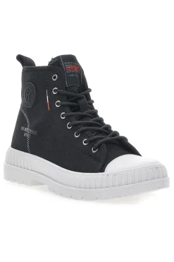 Sneakers Mid Cut Cotton Belt Dre Cvs Nere