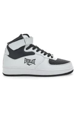 Sneakers Mid Cut Everlast 231714 Bianche-Nere