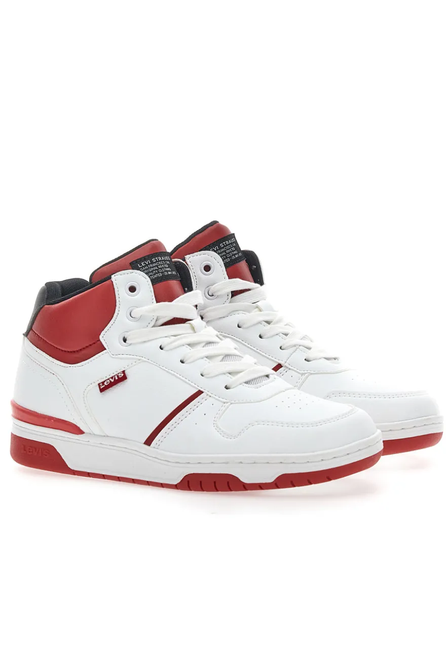 Sneakers Mid Cut Levi's 073 Bianche