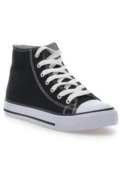 Sneakers Mid Cut Nere con Lacci W Max 5014