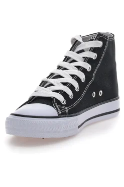 Sneakers Mid Cut Nere con Lacci W Max 5014
