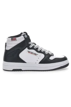 Sneakers Mid Cut Nere-Bianche Cotton Belt Scottie