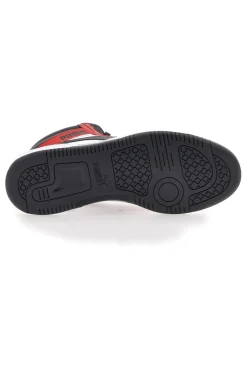 Sneakers Mid Cut Rosse e Nere Puma Rebound V6