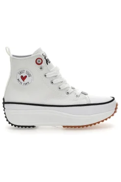 Sneakers Mid Cut Sweet Years 8291 Bianche