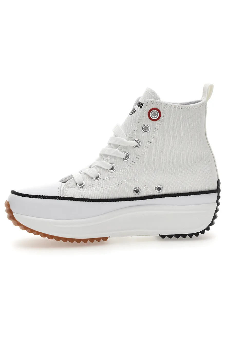 Sneakers Mid Cut Sweet Years 8291 Bianche