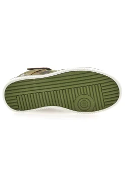 Sneakers Mid Cut Verde Militare Max Dillan