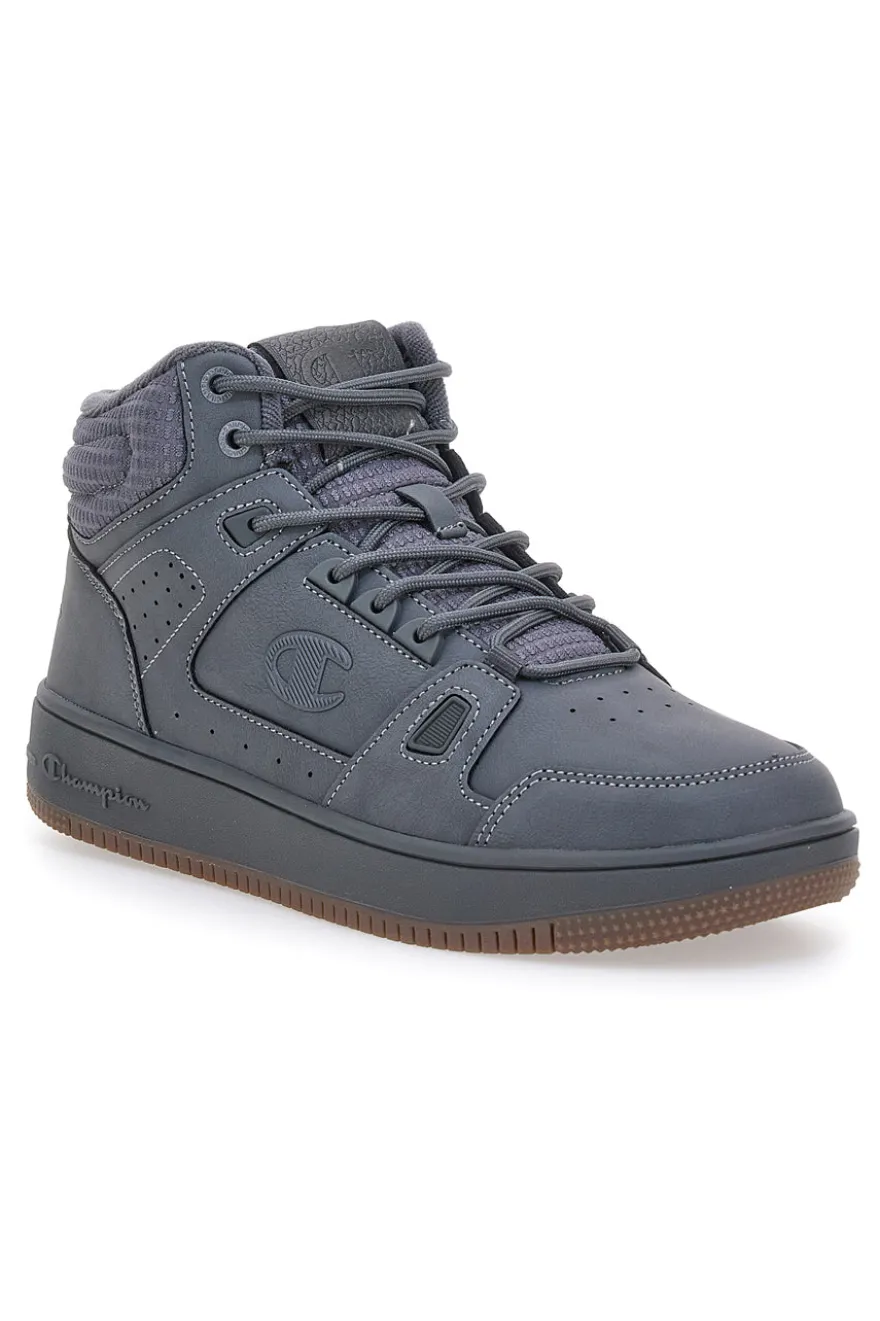 Sneakers mid grigie in materiale sintetico Champion RD18 MID COMB