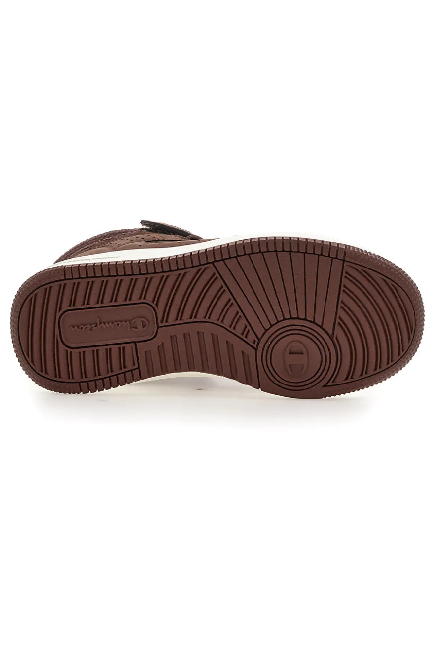Sneakers mid marroni con strappo Champion RD18 Mid Comb B PS