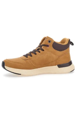 Sneakers mid ocra con suola running Marina militare MM2310