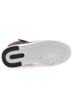 Sneakers mid rosso nere con strappo Levi's Kick Mid Se