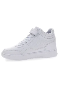 Sneakers Mid-Cut Bianche Alte con Velcro sulla Caviglia CHAMPION RD18 MID