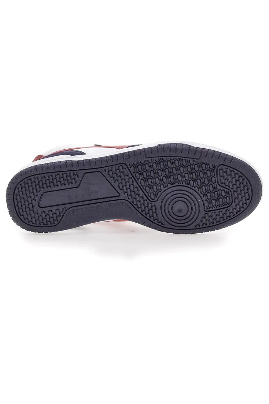SNEAKERS MID-CUT BIANCHE CON DETTAGLI VIOLA DIADORA RAPTOR HIGH SL