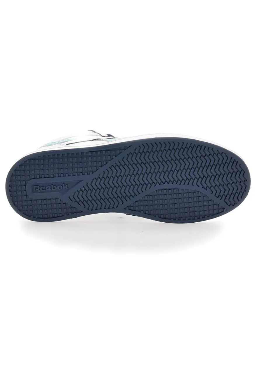 Sneakers Mid-Cut Bianche e Blu Reebok Royal Prime