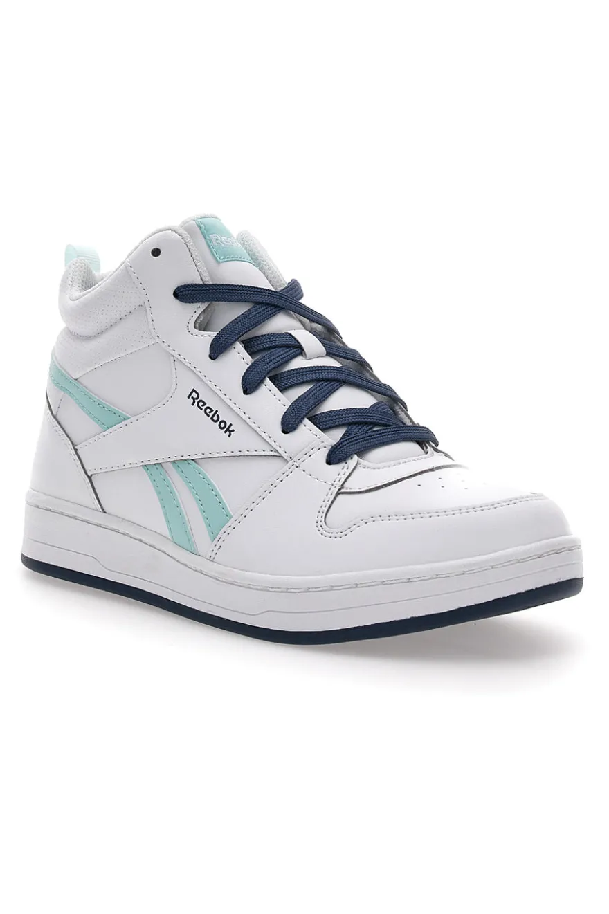 Sneakers Mid-Cut Bianche e Blu Reebok Royal Prime