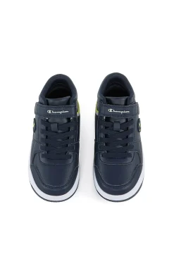 Sneakers Mid-Cut Bianche e Blu Champion RD18 MID B PS