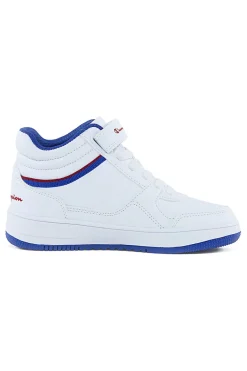Sneakers Mid-Cut Bianche e Blu Champion RD18 MID B PS