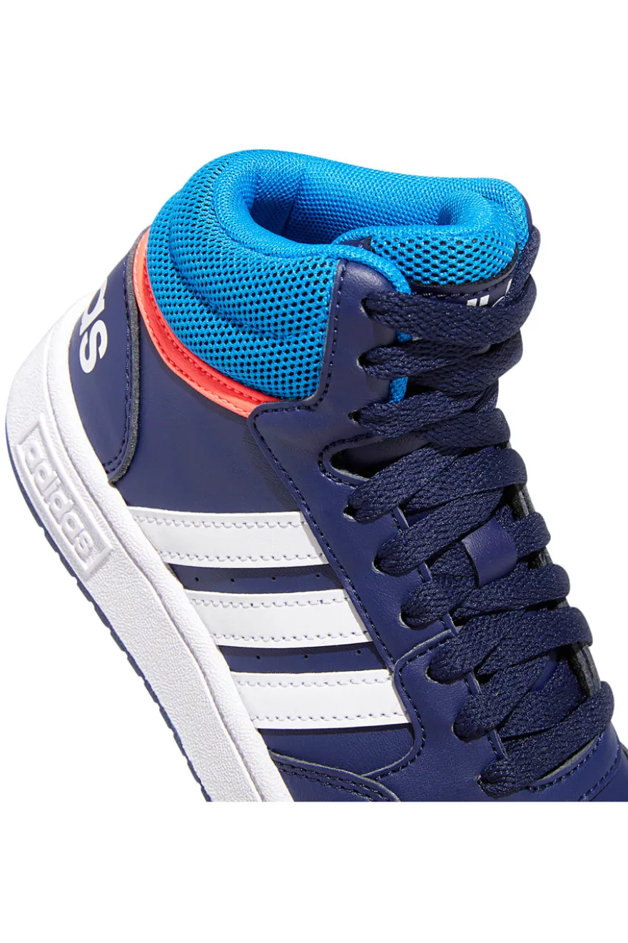 Sneakers Mid-Cut Blu Adidas Hoops Mid 3 K