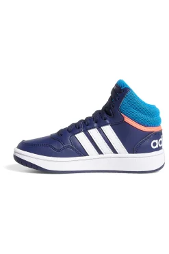 Sneakers Mid-Cut Blu Adidas Hoops Mid 3 K