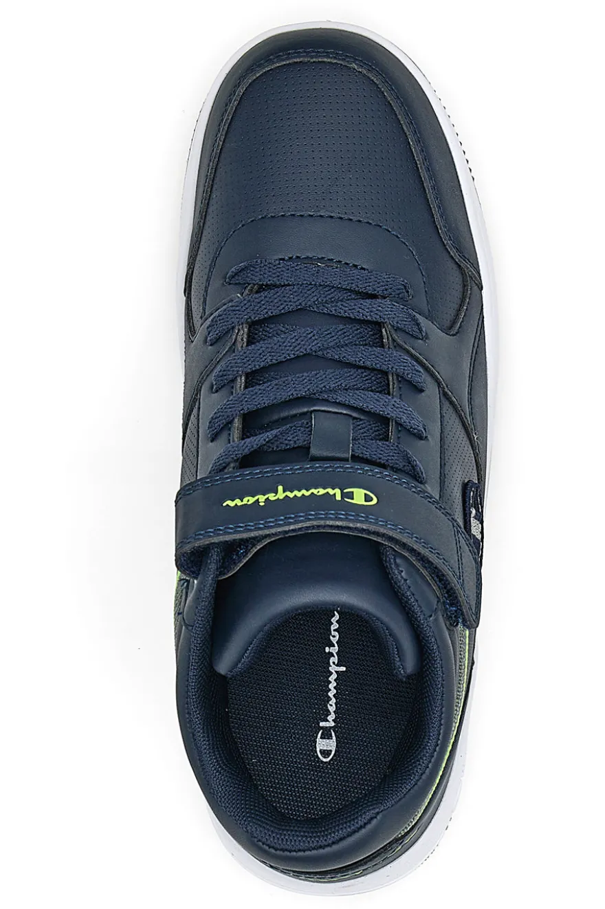 Sneakers Mid-Cut Blu Champion Rebound Mid B Gs