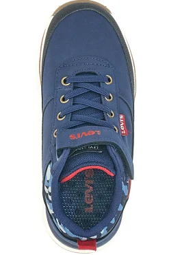 Sneakers mid-cut blu con velcro LEVI'S ASCOT REFRESH