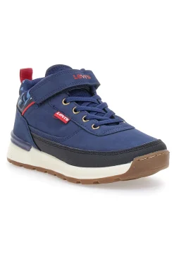Sneakers mid-cut blu con velcro LEVI'S ASCOT REFRESH
