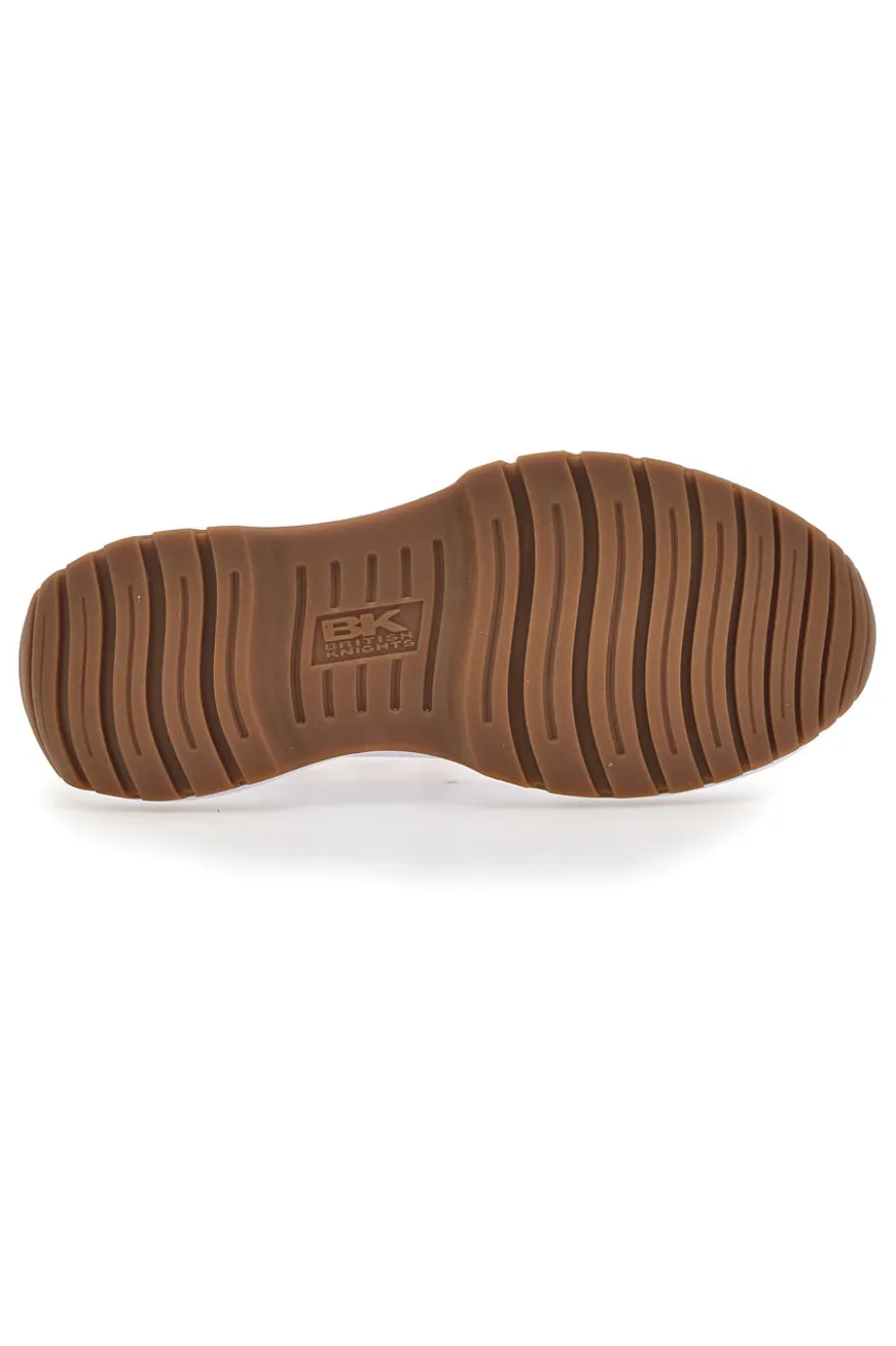 Sneakers Mid-Cut British Knights Kaya Mid Fly Bianche