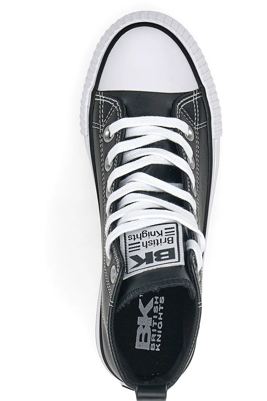 Sneakers Mid-Cut British Knights Kaya Platform Nere
