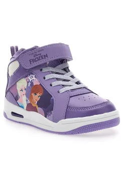 Sneakers Mid-Cut con Luci Viola Disney Frozen D10551