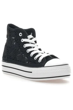 Sneakers Mid-Cut Flatform Energy 110 Nere