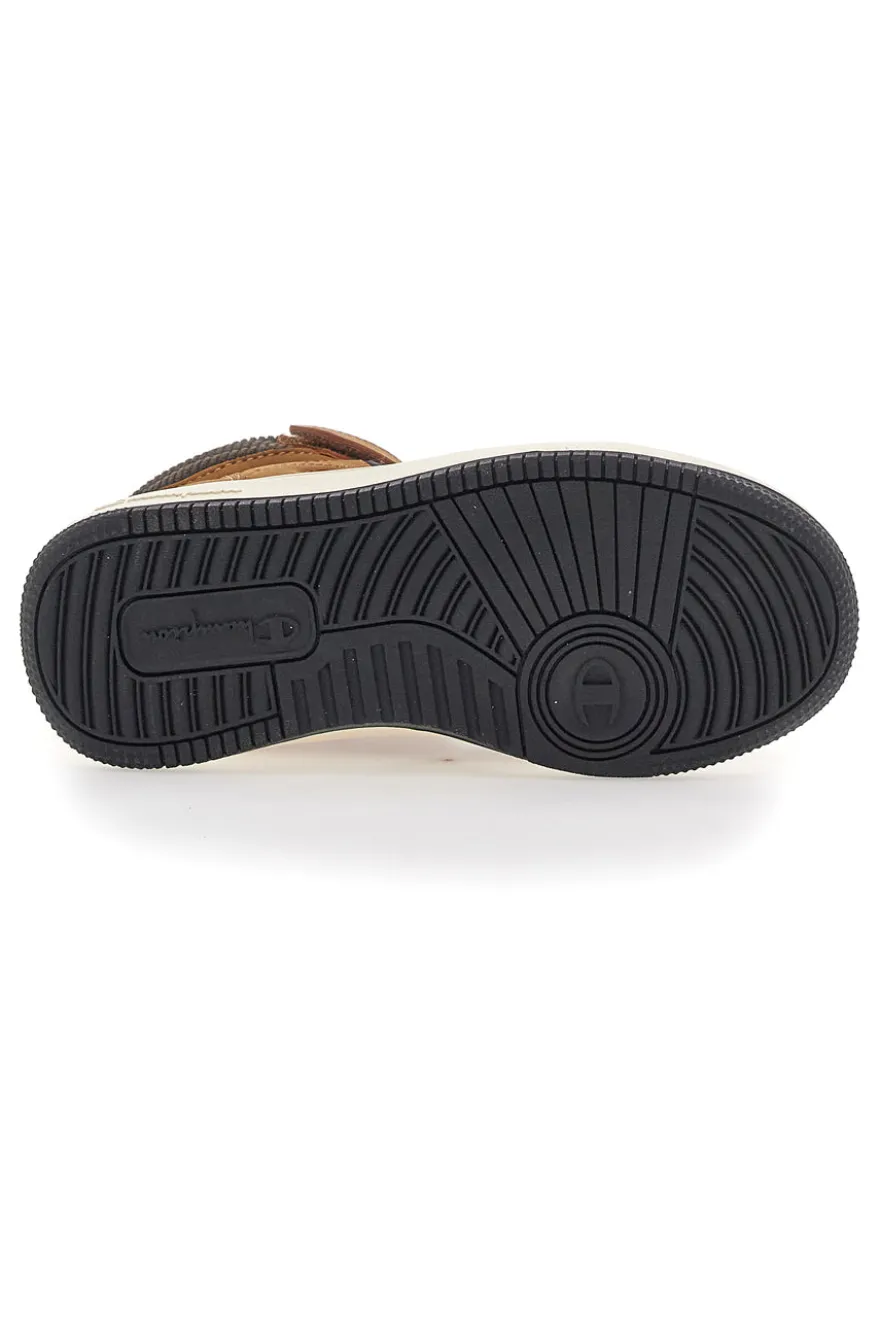 Sneakers Mid-Cut Marroni con Velcro CHAMPION RB18 MID CORD B PS