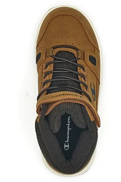 Sneakers Mid-Cut Marroni con Velcro CHAMPION RB18 MID CORD B PS