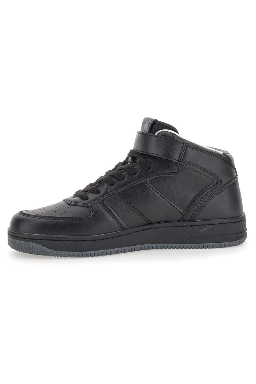 Sneakers Mid-Cut Nere U.S Grand Polo Kevin Mid