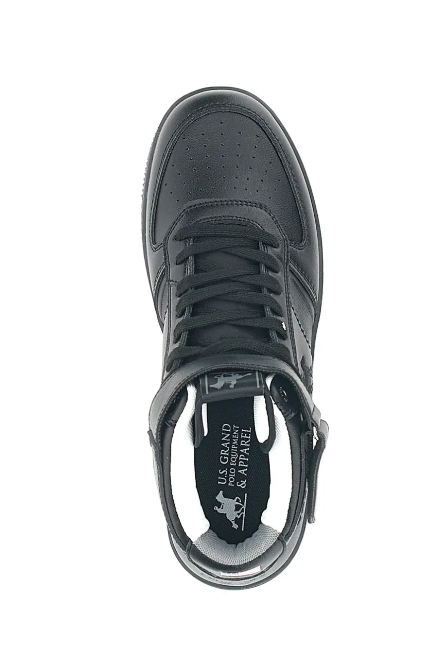 Sneakers Mid-Cut Nere U.S Grand Polo Kevin Mid