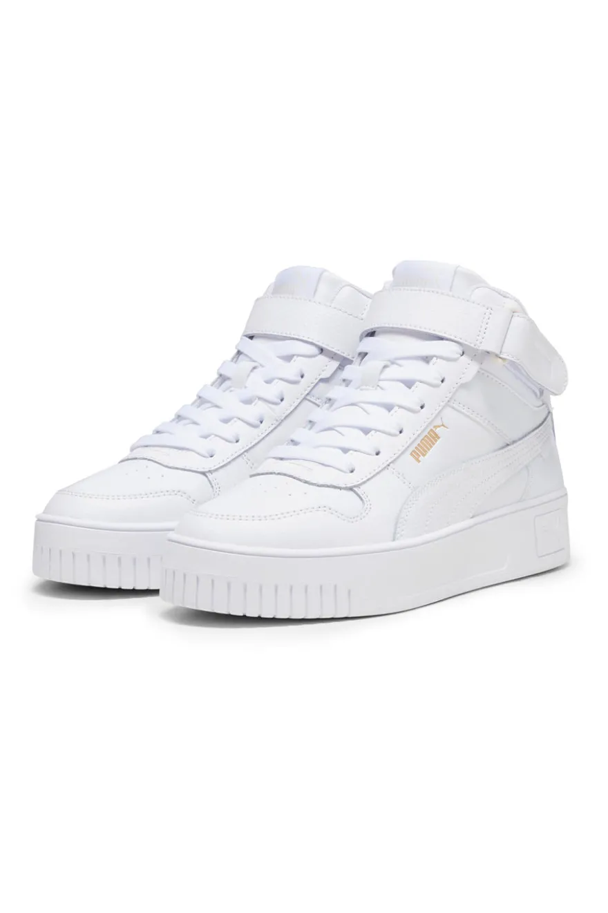 Sneakers Mid-Cut Puma Carina Street Mid Bianche