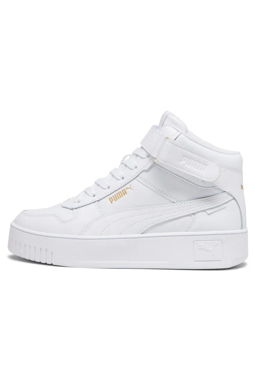 Sneakers Mid-Cut Puma Carina Street Mid Bianche