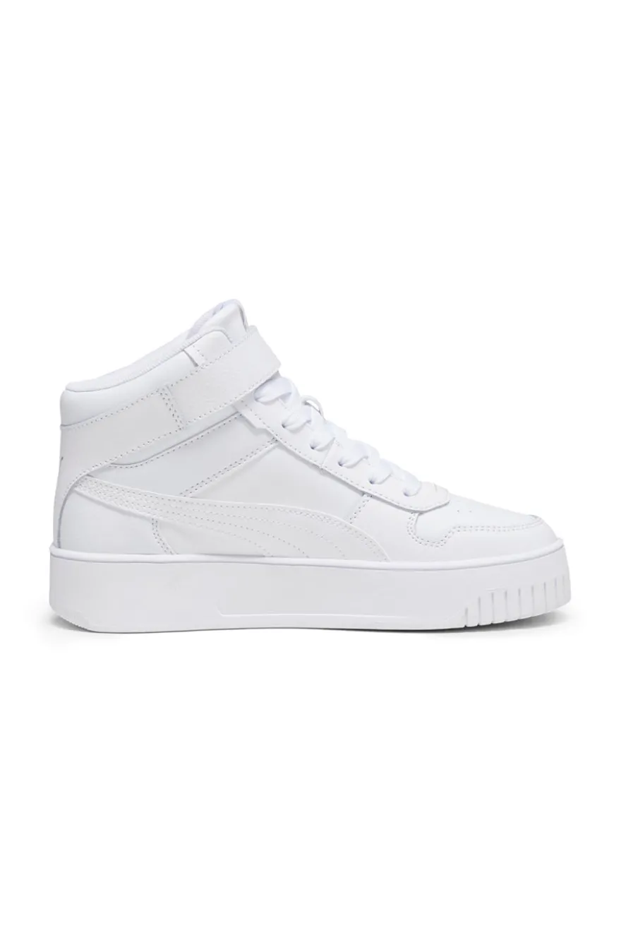 Sneakers Mid-Cut Puma Carina Street Mid Bianche