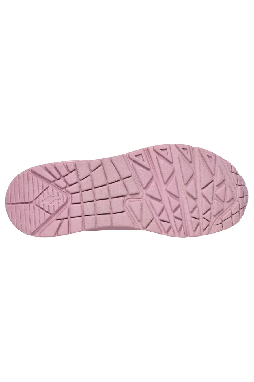 Sneakers Mid-Cut Skechers Uno Fall Air Rosa