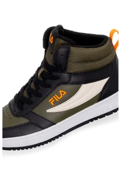 Sneakers Mid-Cut Verde Oliva con Lacci FILA REGA NF MID TEENS