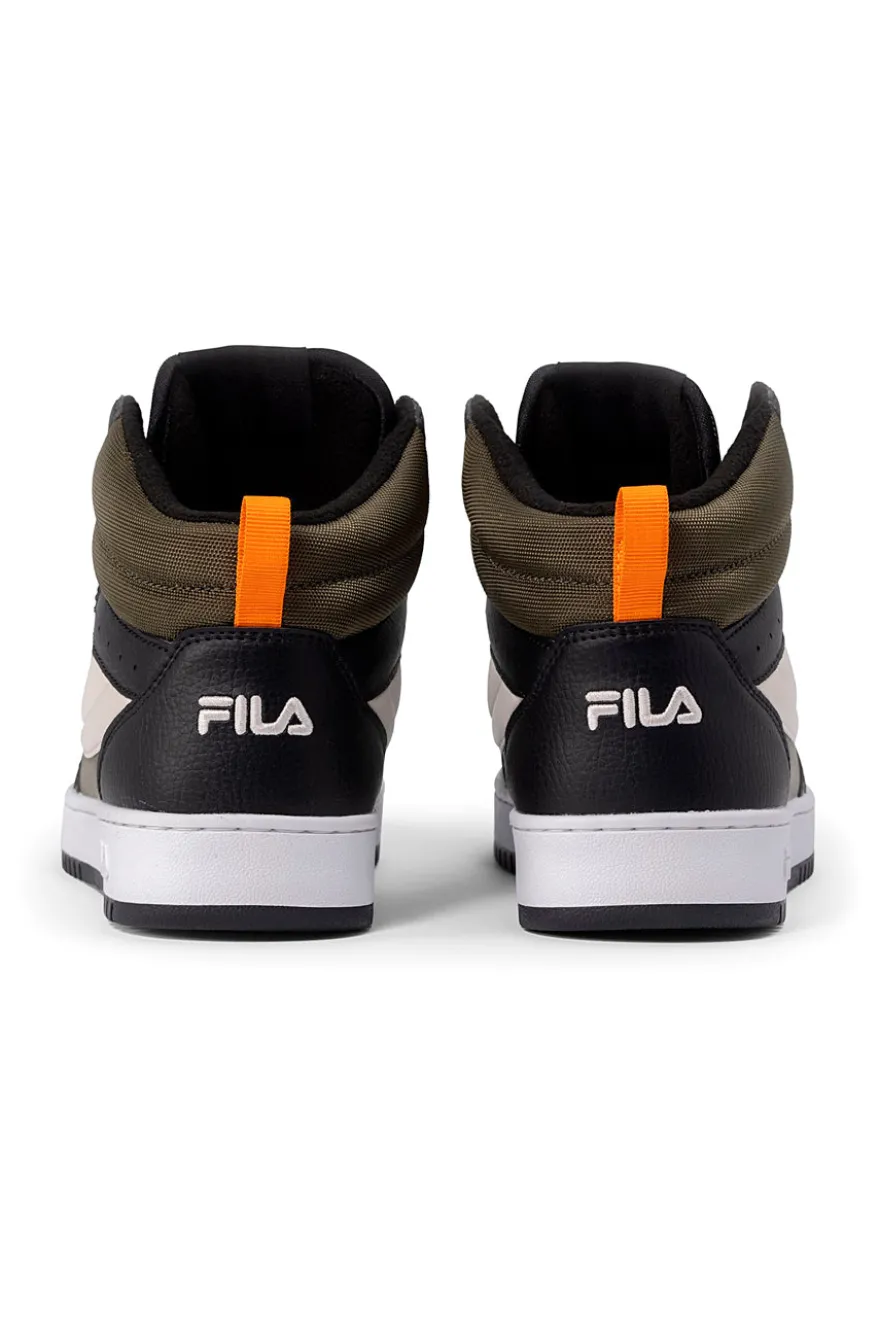 Sneakers Mid-Cut Verde Oliva con Lacci FILA REGA NF MID TEENS