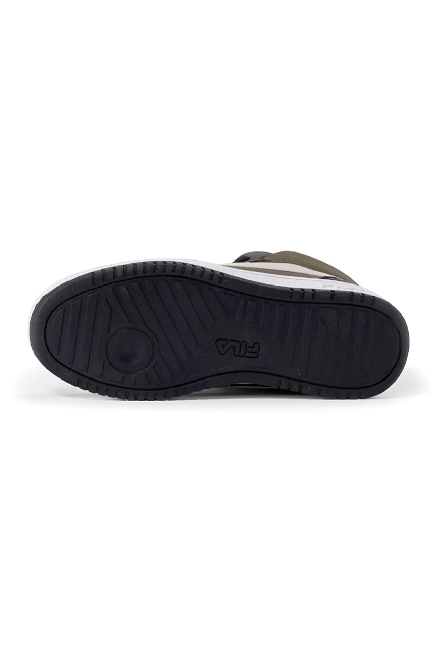 Sneakers Mid-Cut Verde Oliva con Lacci FILA REGA NF MID TEENS