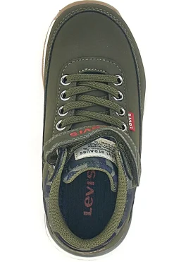 Sneakers mid-cut verdi con velcro LEVI'S ASCOT MINI