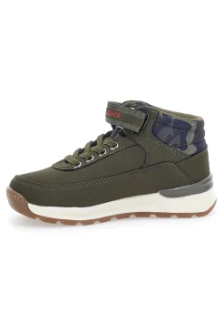 Sneakers mid-cut verdi con velcro LEVI'S ASCOT MINI