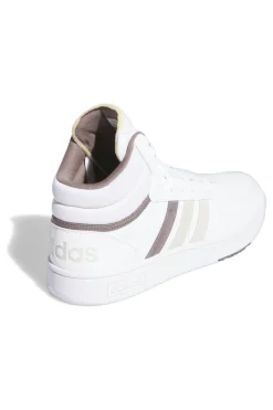 Sneakers mid-cut weiße mit Schnürsenkeln Adidas HOOPS 3.0 MID